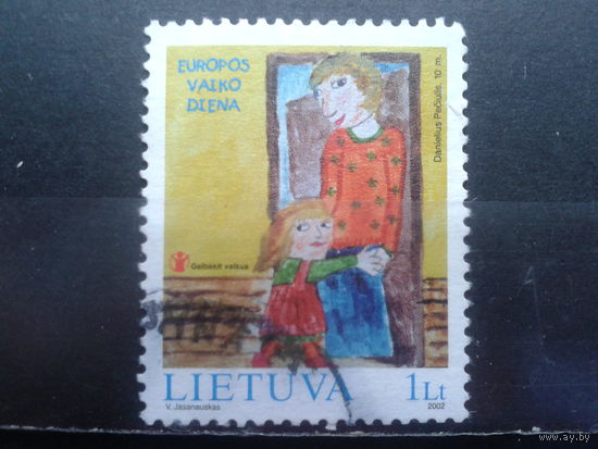 Литва 2002 Рисунок ребенка