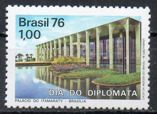 День дипломатии Бразилия 1976 год серия из 1 марки  (М)