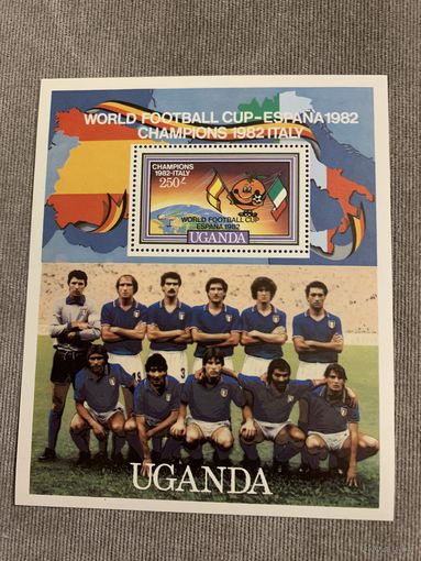 Уганда 1982. Чемпионат мира по футболу Испания-82. Блок