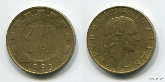 Италия. 200 лир (1995)
