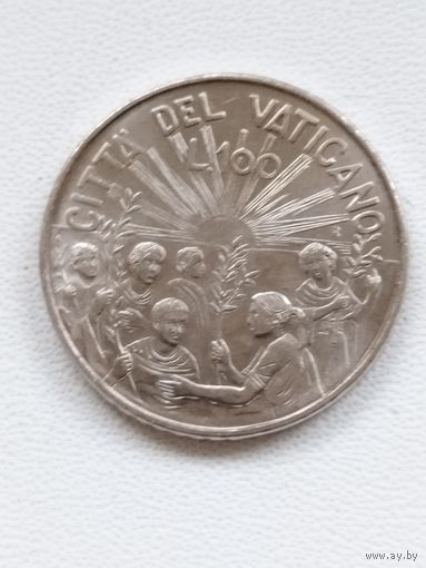 Ватикан 100 лир 1999 год