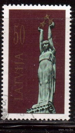Латвия-1991 (Мих. 319-322) , гаш. , Стандарт