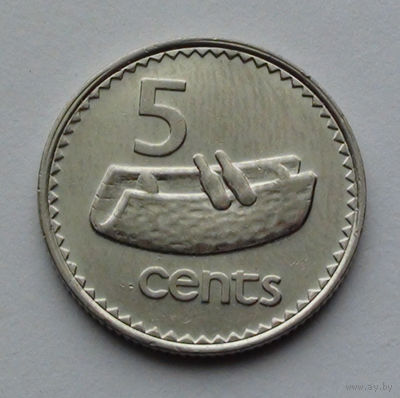 Фиджи 5 центов. 1992