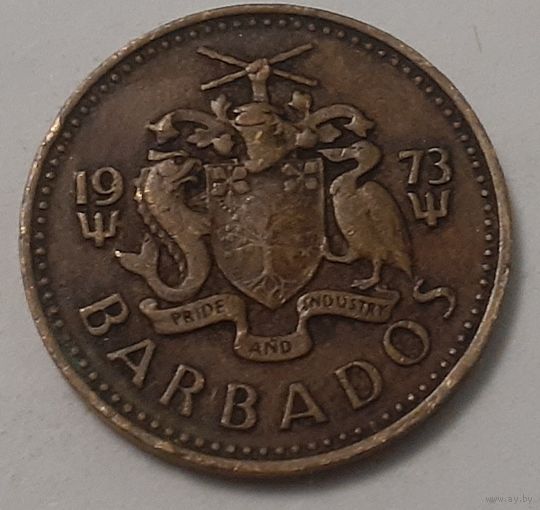 Барбадос 5 центов, 1973 (4-11-57)