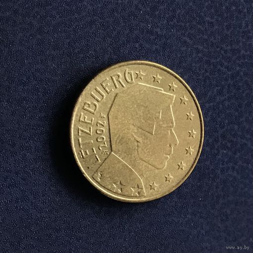 Люксембург 50 евроцентов 2002