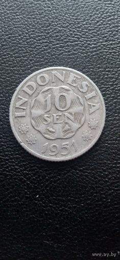 Индонезия 10 сен 1951 г.