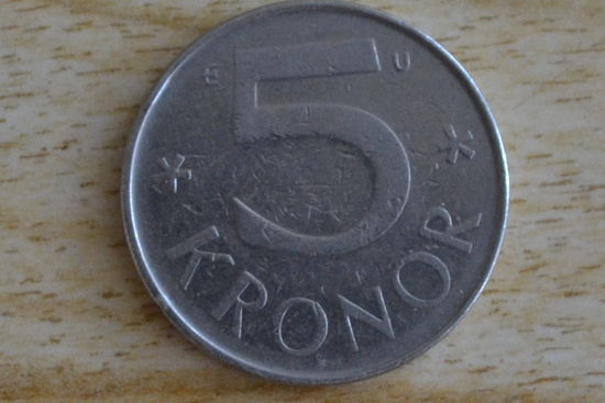 Швеция 5 крон 1982
