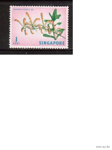 Сингапур-1962,(Мих. 53)  ** , Флора, Цветы