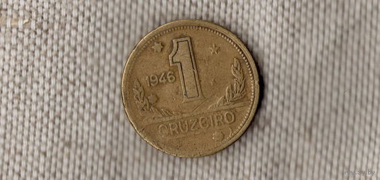Бразилия 1 крузейро 1946 / (#С)