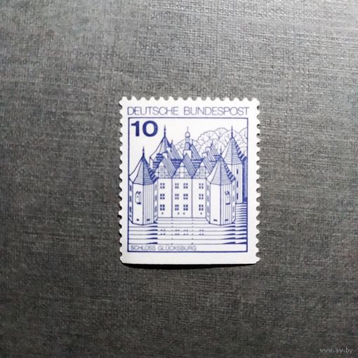 Марка Германия 1977 год Замки и дворцы