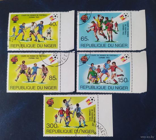 Нигер 1981 Футбол (Espana 1982)
