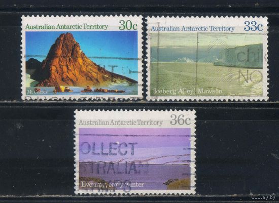 Австралийская антарктическая территория 1984-7 Ландшафты Стандарт #66-7,77