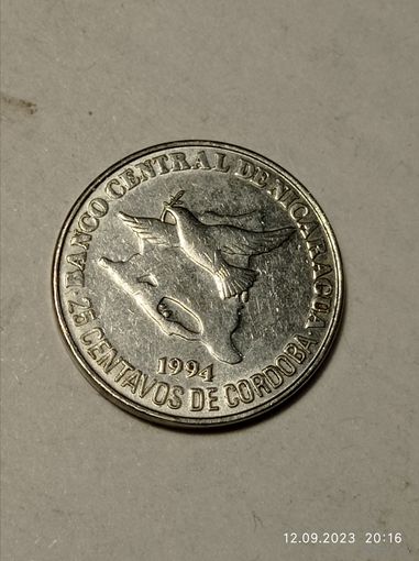 Никарагуа 5 сентаво 1994 года .