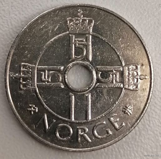 Норвегия 1 крона, 1997 (лот 0018), ОБМЕН.
