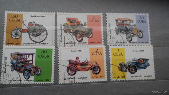Машины, автомобили, транспорт, техника, ретро, марки, Куба, 1984