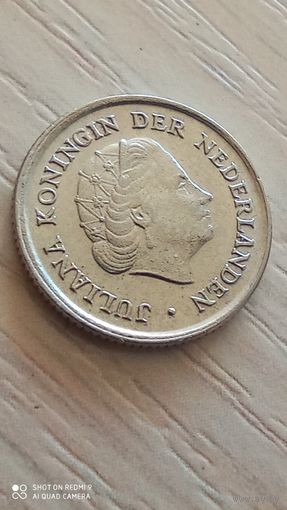 Нидерланды 10 центов 1976г.