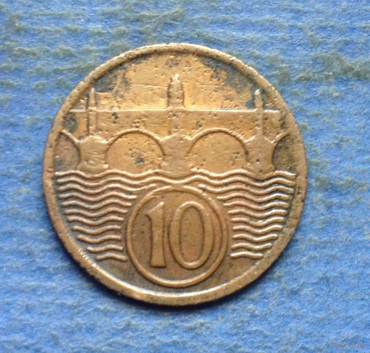 Чехословакия 10 геллеров 1933