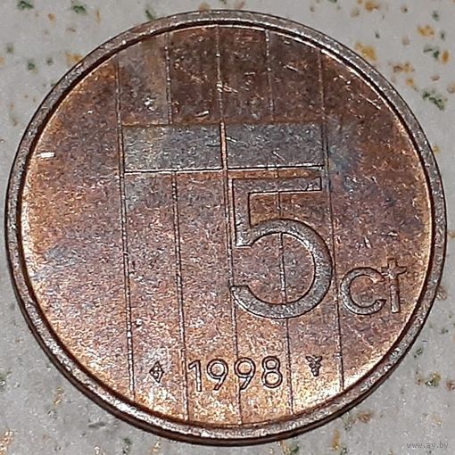 Нидерланды 5 центов, 1998 (14-12-45)