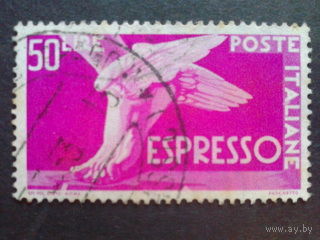 Италия 1955 спешная почта