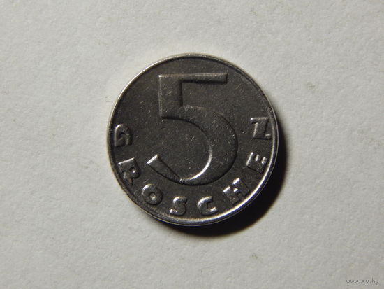 Австрия 5 грошенов 1931г