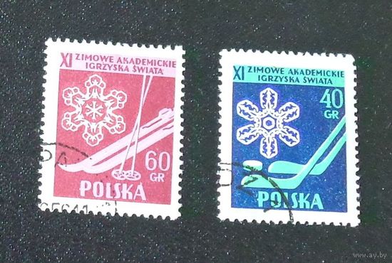 Зимние соревнования среди студентов. Польша. Дата выпуска:1956-03-16
