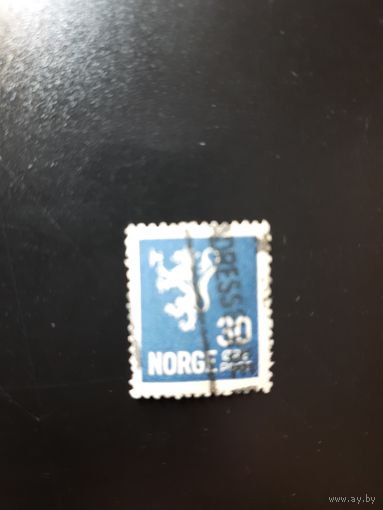 Норвегия. Стандарт. 1928г. гашеная