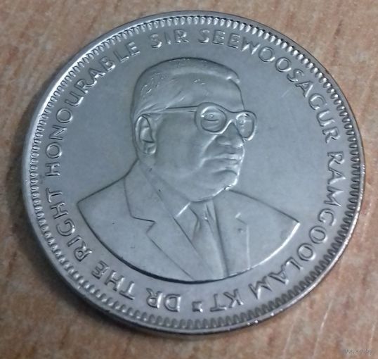 Маврикий 1 рупия 2012