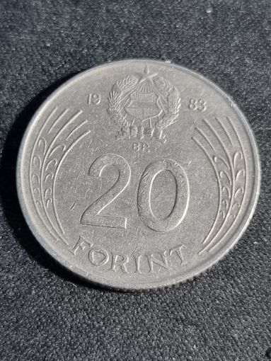 Венгрия 20 форинтов 1983