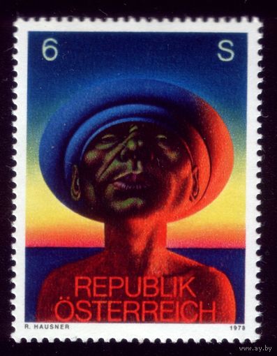 1 марка 1978 год Австрия 1594