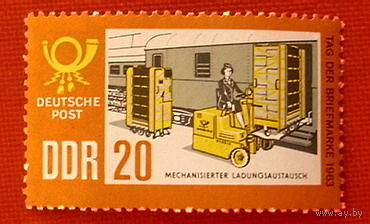 Германия. Почта Германии. ( 1 марка ).