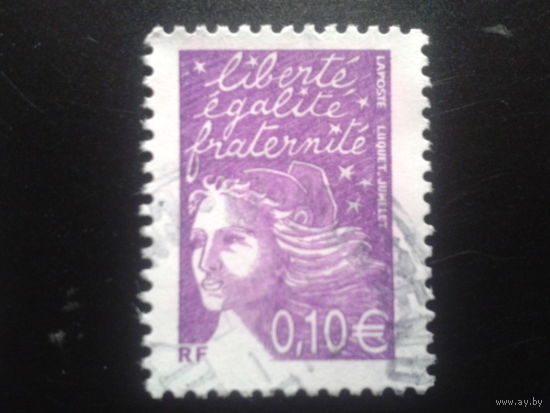 Франция 2002 стандарт 0,10