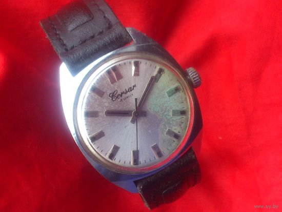Часы CORSAR РАКЕТА 2609 для ГЕРМАНИИ из СССР 1980-х, РЕДКИЕ