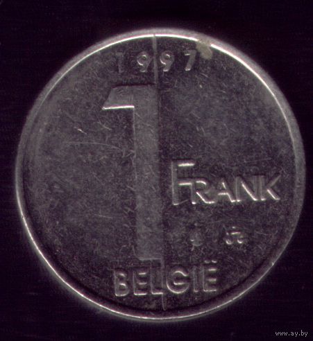 1 Франк 1997 год Бельгия