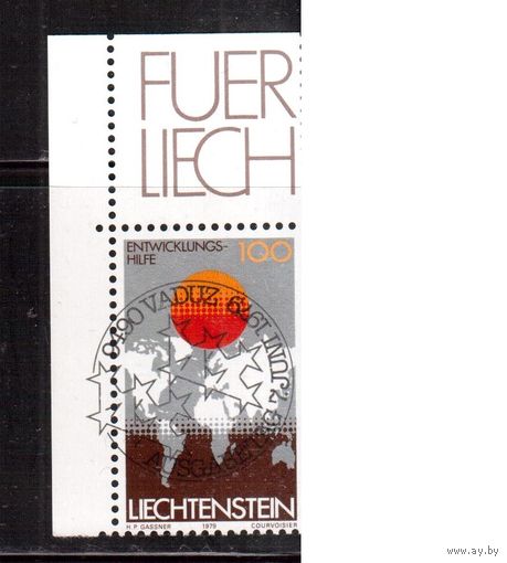 Лихтенштейн-1979(Мих.730)  гаш. , Карта
