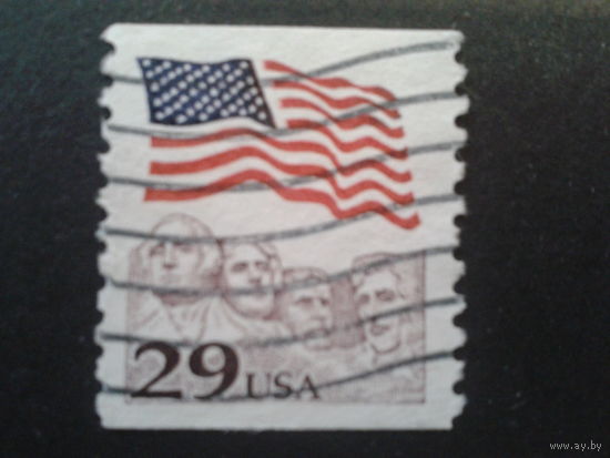 США 1991 стандарт, флаг, президенты