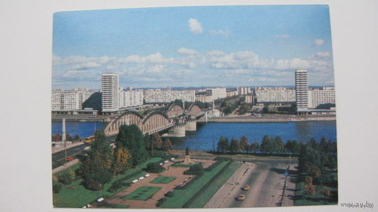 Мост Володарский г.Ленинград 1985г