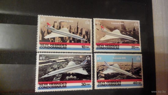Транспорт, авиация, воздушный флот, самолеты, архитектура, марки, Новые Гибриды, 1978