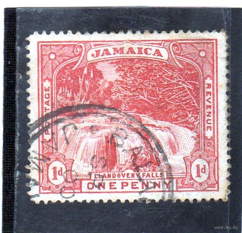 Ямайка. Mi:JM 31.Водопад Лландауорд . Серия: Создание Ямайки в качестве британской территории. 1900.
