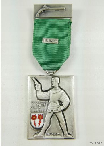 Швейцария, Памятная медаль 1964 год. (М180)