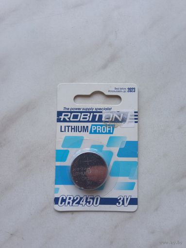 Элемент питания Robiton Lithium Profi CR2450
