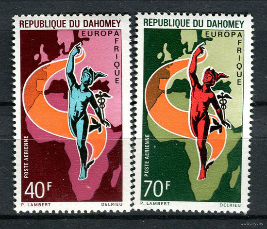 Дагомея - 1970 - ЕвропаАфрика - [Mi. 427-428] - полная серия - 2 марки. MNH.