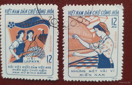 Вьетнам 1974 женское движение.