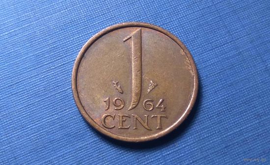1 цент 1964. Нидерланды.