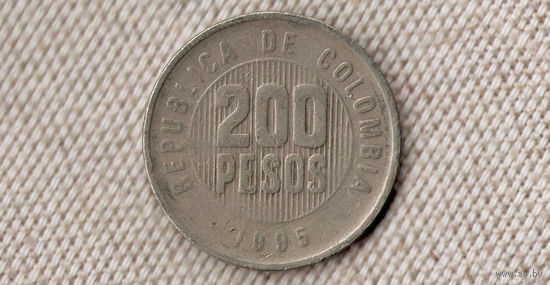 Колумбия 200 песо 1995/	KM# 287