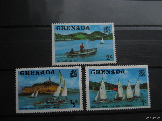 Транспорт, корабли парусники флот марки Гренада