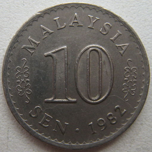 Малайзия 10 сен 1982 г. (g)