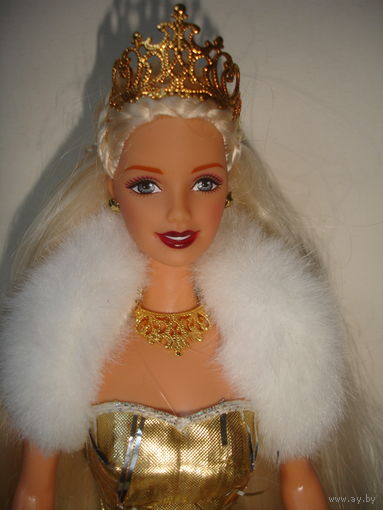 Кукла Принцесса Барби Barbie Celebration Mattel 2000г в золотом платье