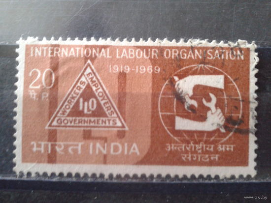 Индия 1969 50 лет межд. организации труда