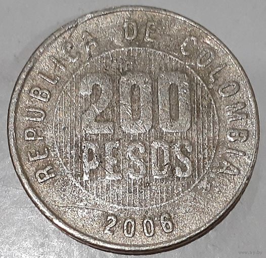 Колумбия 200 песо, 2006 (4-7-16)