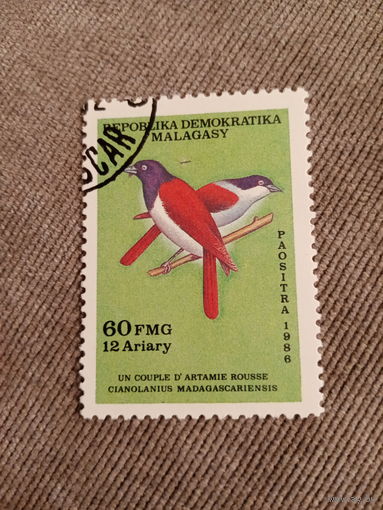 Мадагаскар 1986. Птицы